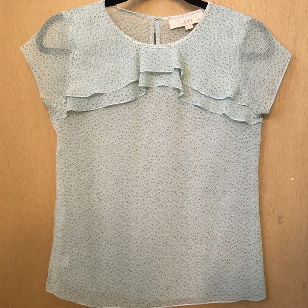Loft XSP Sheer Blouse